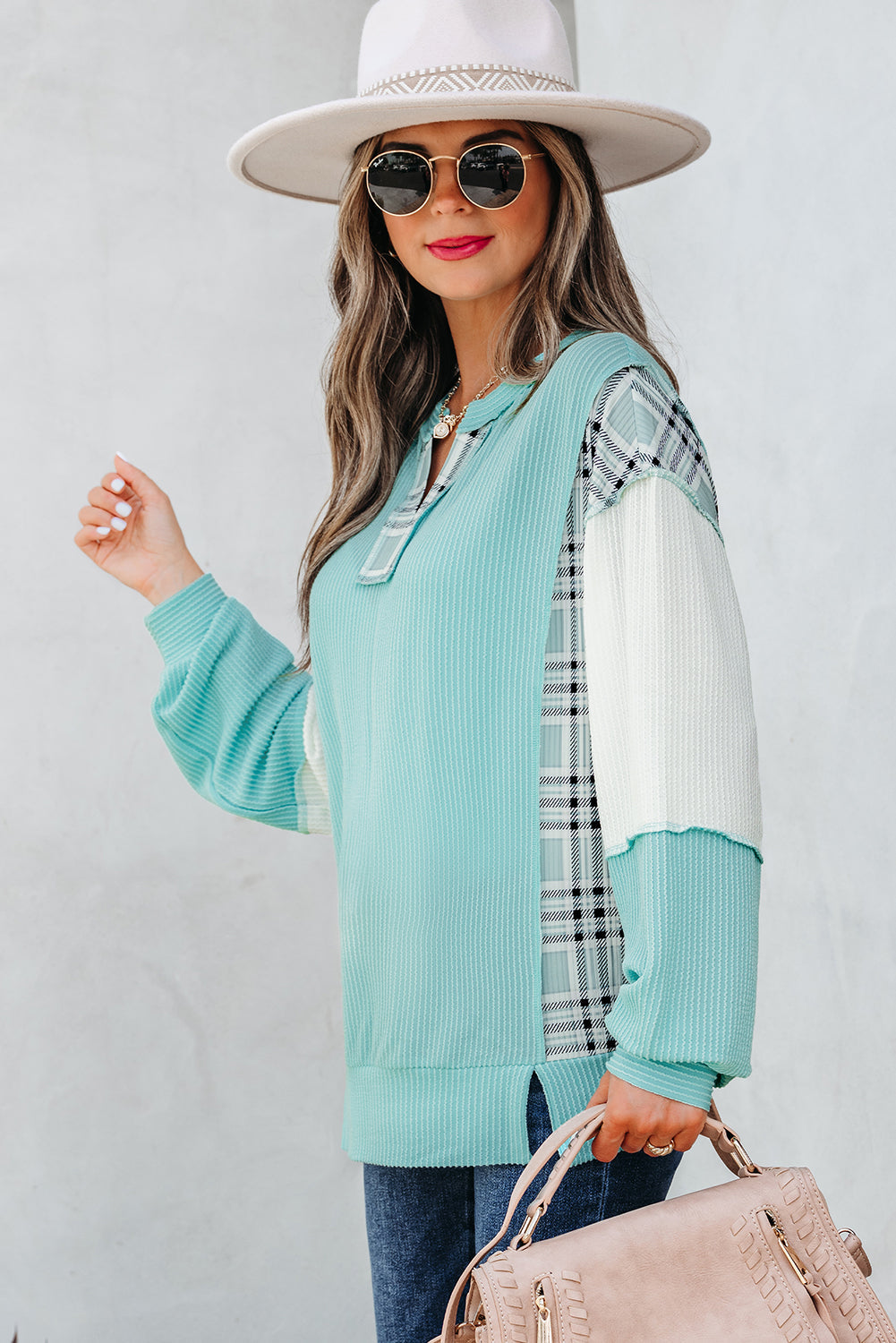 patchwork top