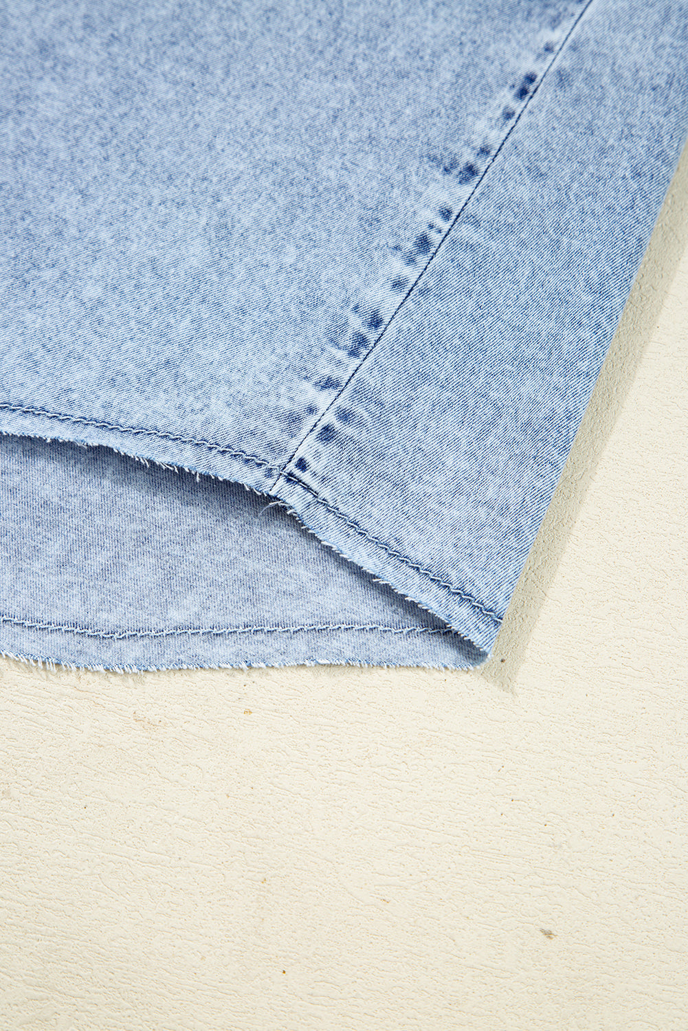 blue denim dress