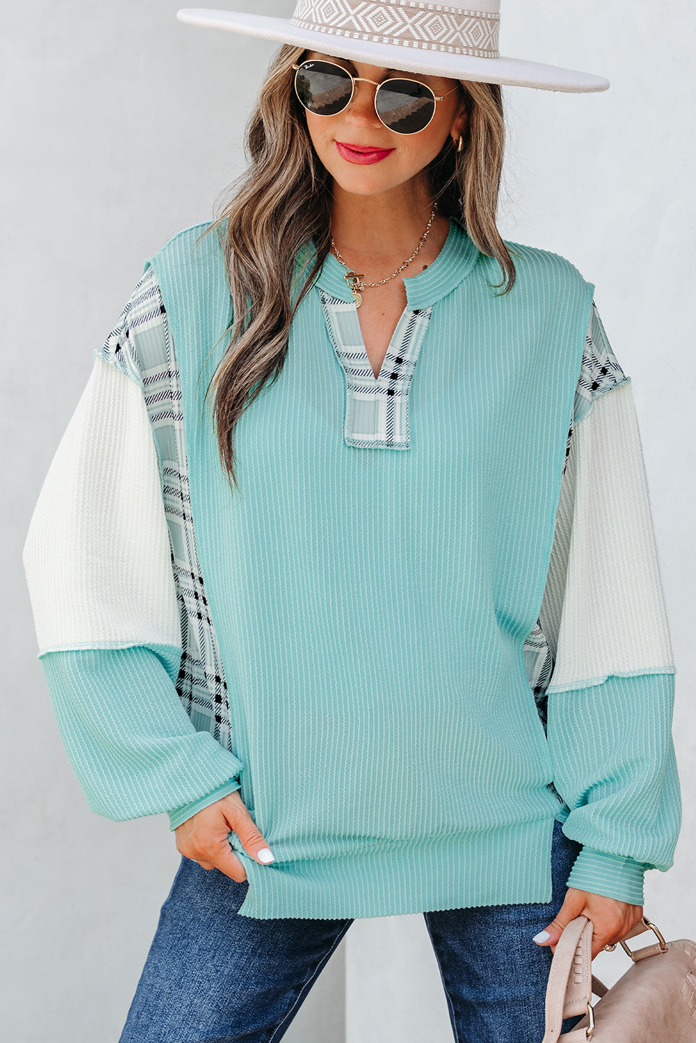 patchwork top