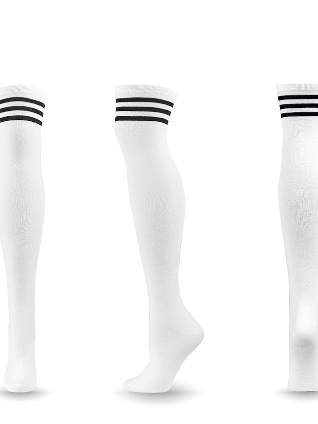 Women's Knee High Socks Party Daily Polyester Spandex Casual Classic Warm Cute 1 Pair - LuckyFash™