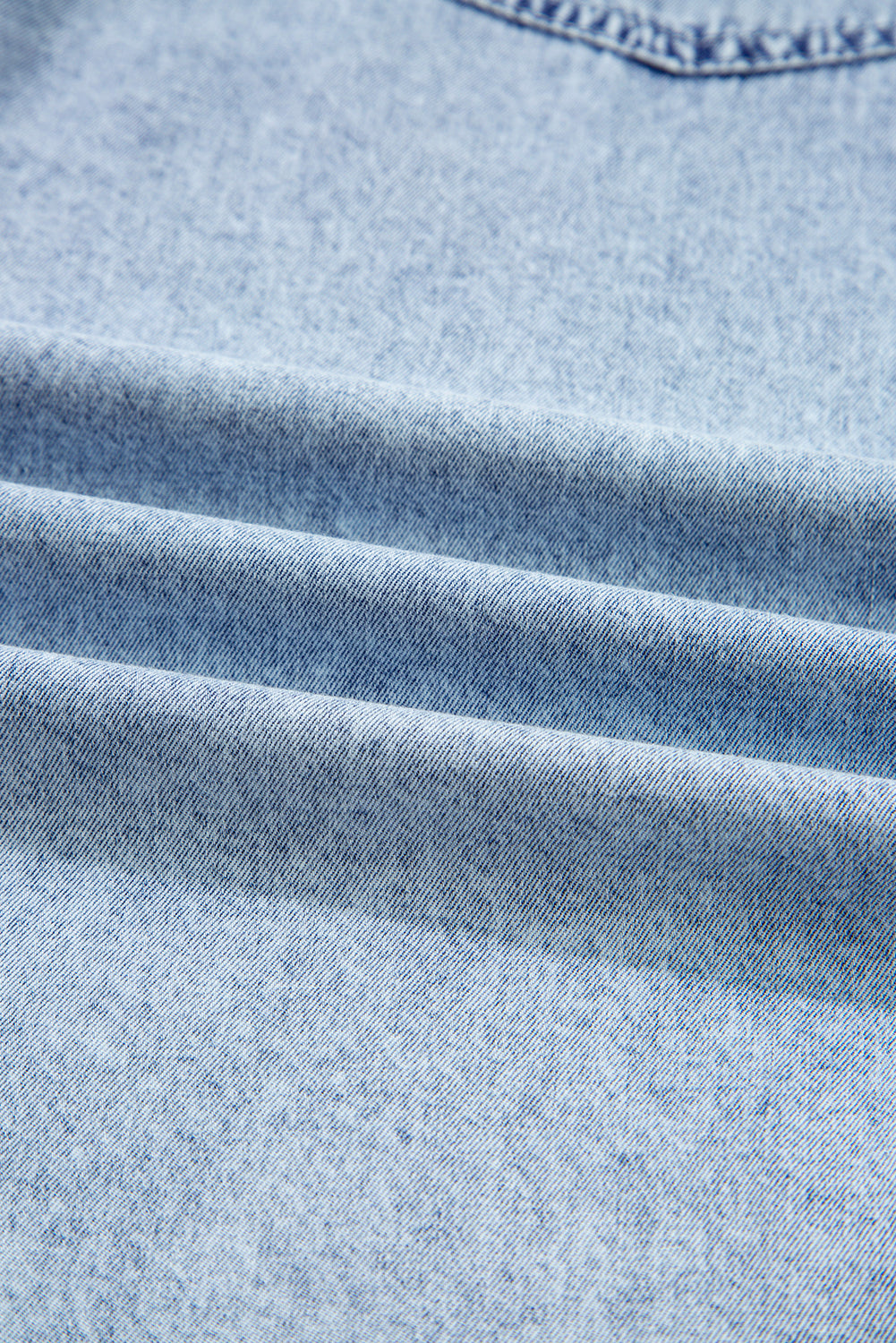 blue denim dress