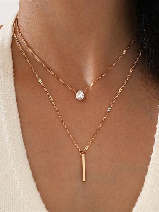 Women's necklace Fashion Outdoor Geometry Necklaces - LuckyFash™