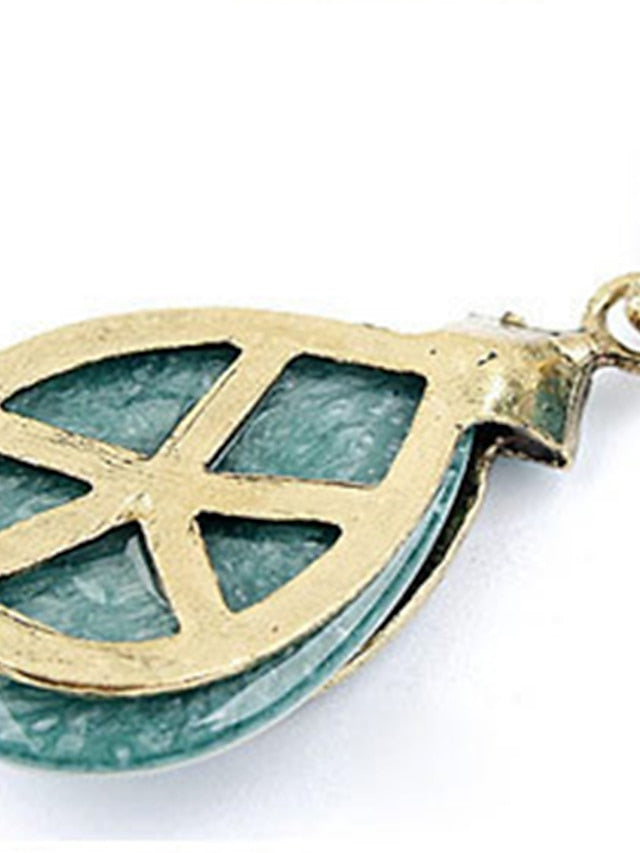 Women's necklace Fashion Street Geometry Necklaces / Blue / Green / Fall / Winter / Spring - LuckyFash™