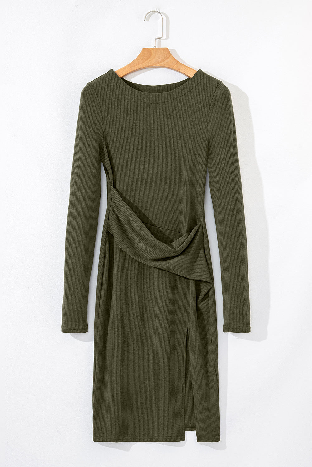 long sleeve mini dress