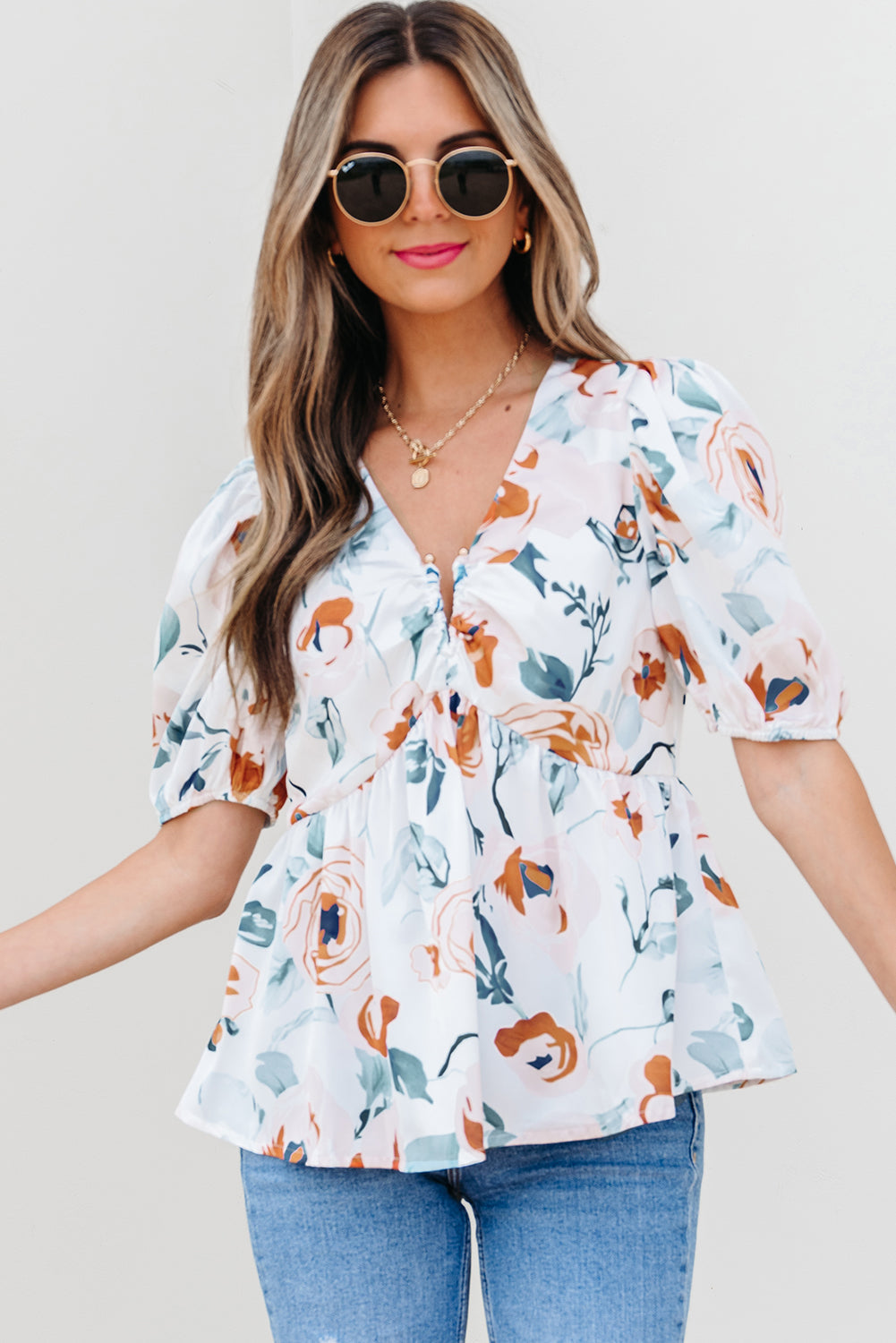 Womens Babydoll Blouse