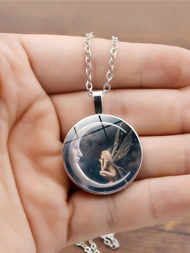 Women's necklace Fashion Street Moon Necklaces - LuckyFash™