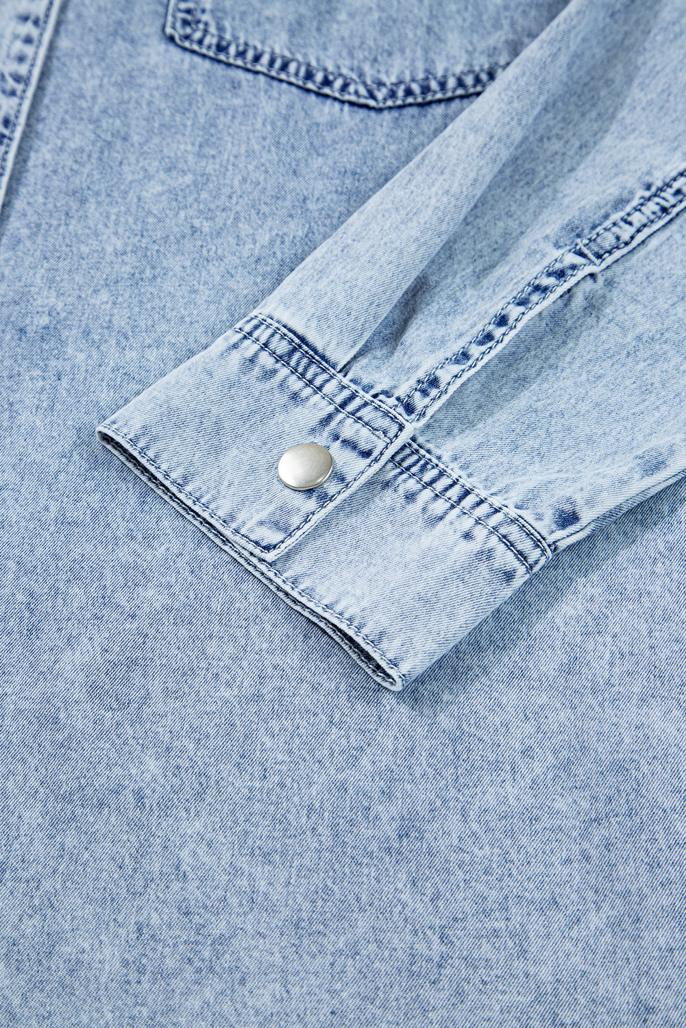blue denim dress