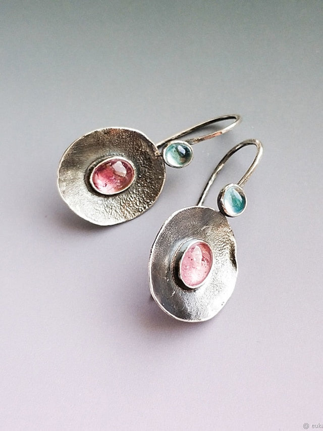 Women's Earrings Textured Street Geometry Earring - LuckyFash™