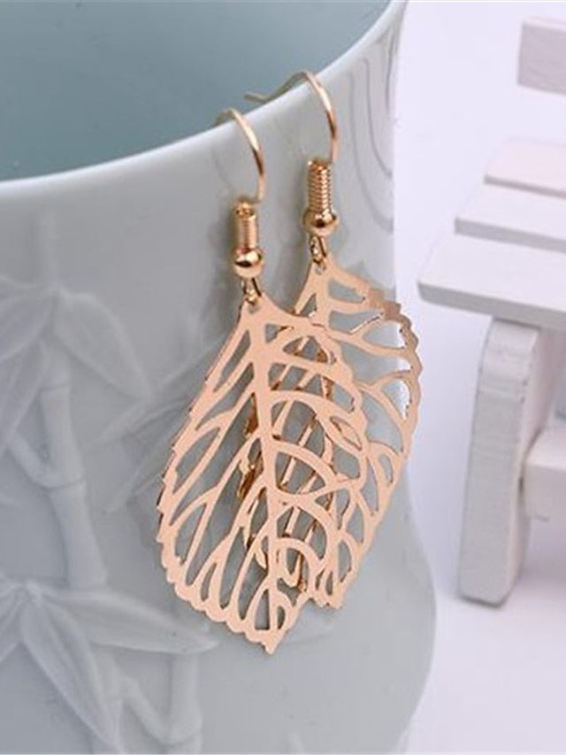 Women's Earrings Chic & Modern Street Leaf Earring - LuckyFash™