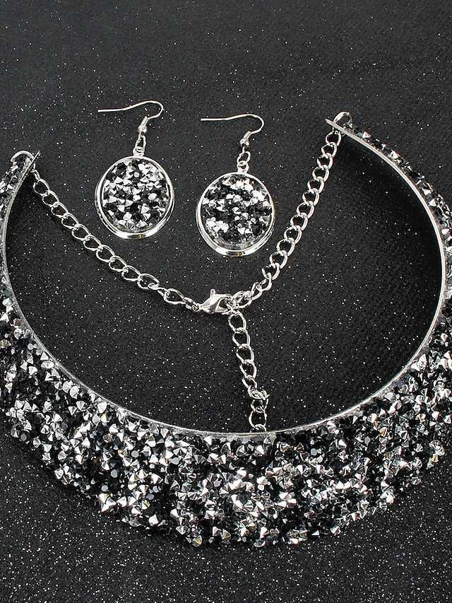 Women's necklace Chic & Modern Party Pure Color Jewelry Sets - LuckyFash™
