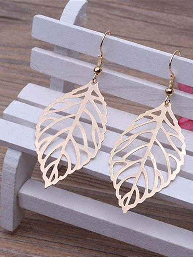 Women's Earrings Chic & Modern Street Leaf Earring - LuckyFash™