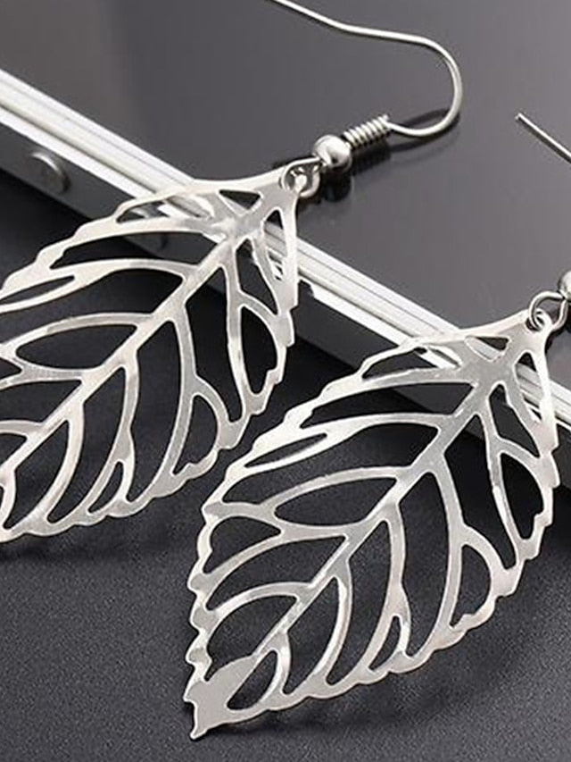 Women's Earrings Chic & Modern Street Leaf Earring - LuckyFash™
