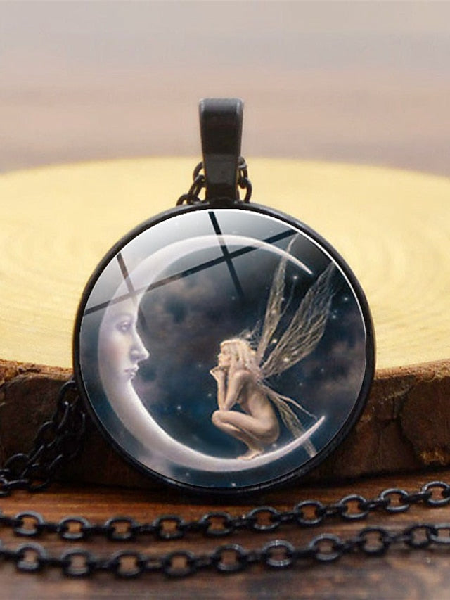Women's necklace Fashion Street Moon Necklaces - LuckyFash™