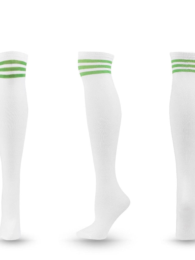 Women's Knee High Socks Party Daily Polyester Spandex Casual Classic Warm Cute 1 Pair - LuckyFash™