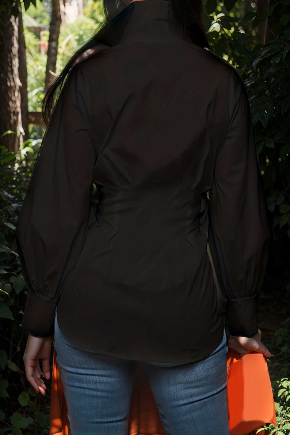 plus size casual blouse women s plus solid button up lantern sleeve turn down collar nipped waist blouse 112506