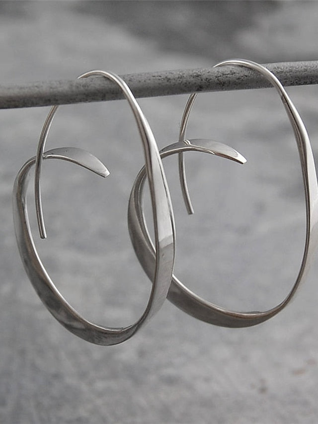 Women's Earrings Chic & Modern Street Geometry Earring / Gold / Silver / Fall / Winter / Spring - LuckyFash™