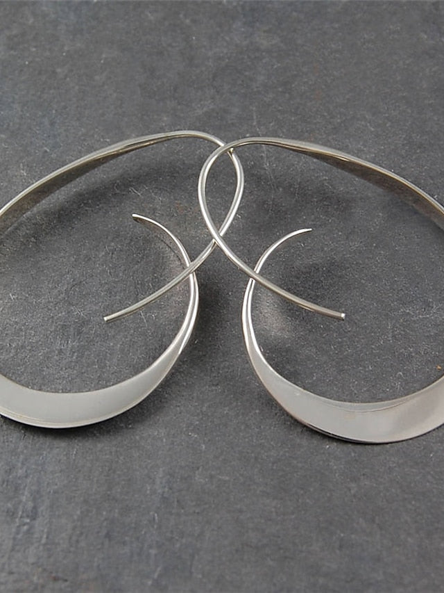 Women's Earrings Chic & Modern Street Geometry Earring / Gold / Silver / Fall / Winter / Spring - LuckyFash™