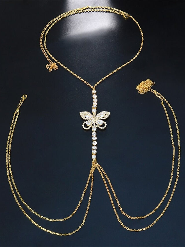 Women's body chain Casual Street Butterfly Headwear - LuckyFash™