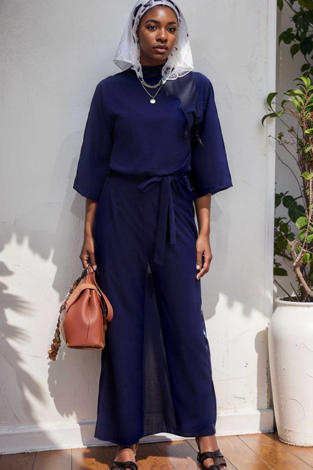 solid color one shoulder short sleeve jumpsuit 110157