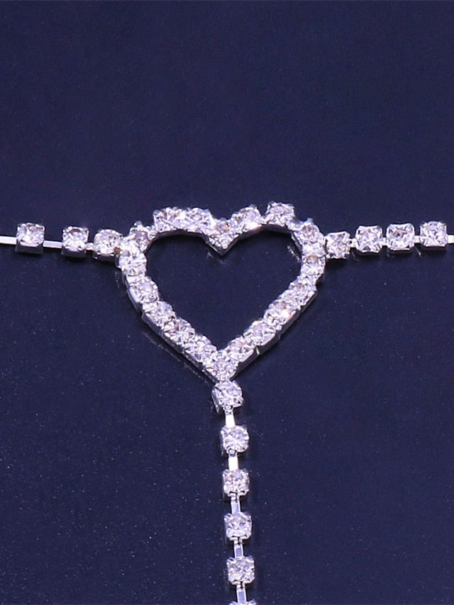 Women's body chain Chic & Modern Street Heart Anklet - LuckyFash™