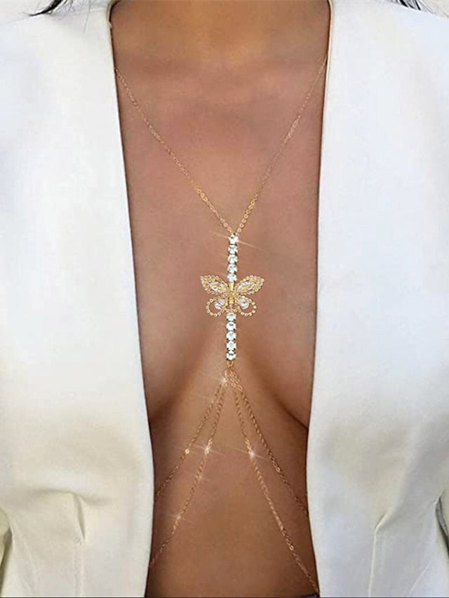 Women's body chain Casual Street Butterfly Headwear - LuckyFash™