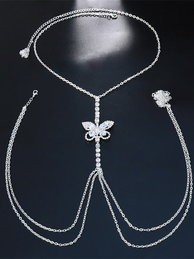 Women's body chain Casual Street Butterfly Headwear - LuckyFash™