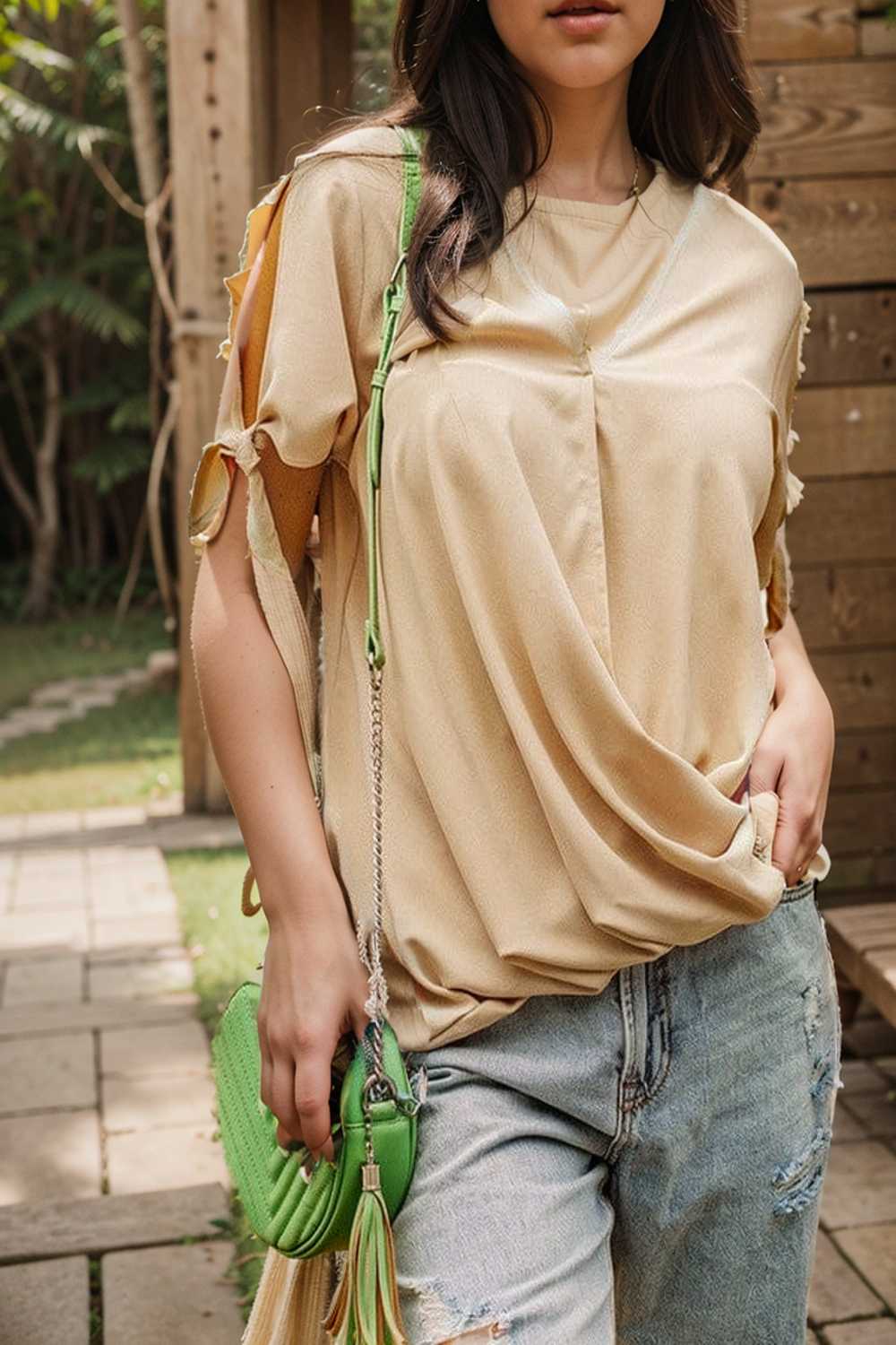 women s blouses loose solid belted long sleeve blouse 109144