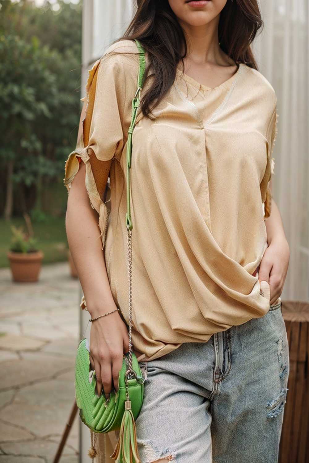 women s blouses loose solid belted long sleeve blouse 109143