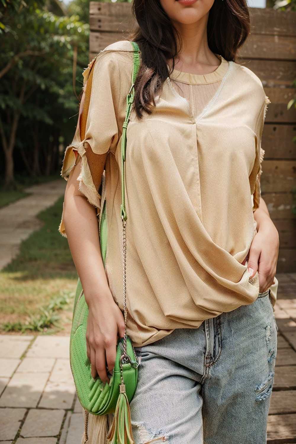 women s blouses loose solid belted long sleeve blouse 109141