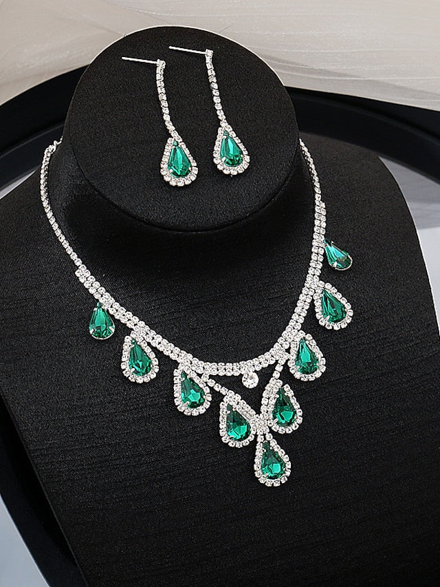 Women's necklace Chic & Modern Party Pure Color Jewelry Sets - LuckyFash™