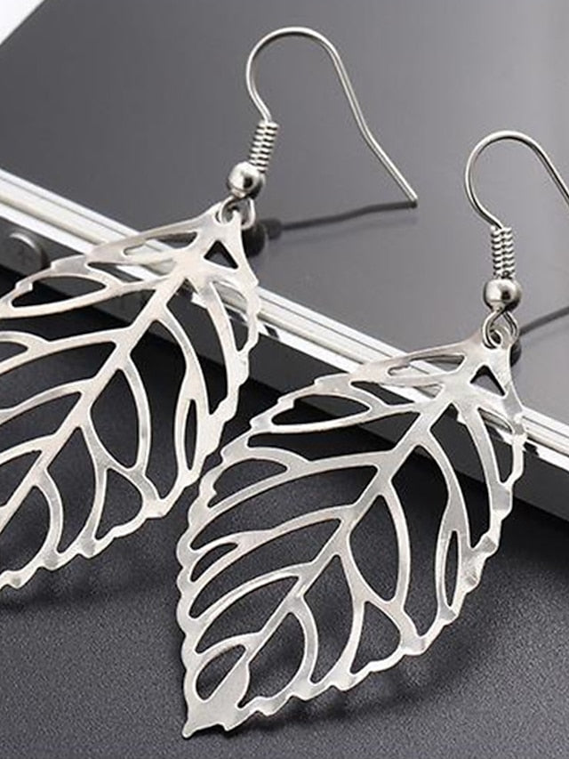 Women's Earrings Chic & Modern Street Leaf Earring - LuckyFash™