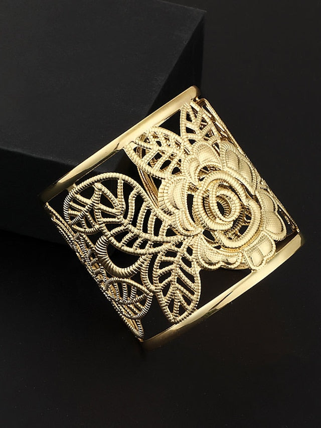 Women's Bangle Active Party Bracelets & Bangles / Gold / Fall / Winter / Spring / Summer - LuckyFash™