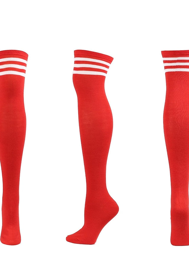 Women's Knee High Socks Party Daily Polyester Spandex Casual Classic Warm Cute 1 Pair - LuckyFash™