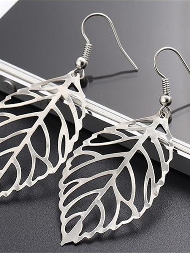 Women's Earrings Chic & Modern Street Leaf Earring - LuckyFash™