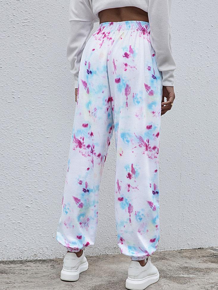 Casual Women Tie-Dye Relaxed Fit Jogger Sweatpant - LuckyFash™