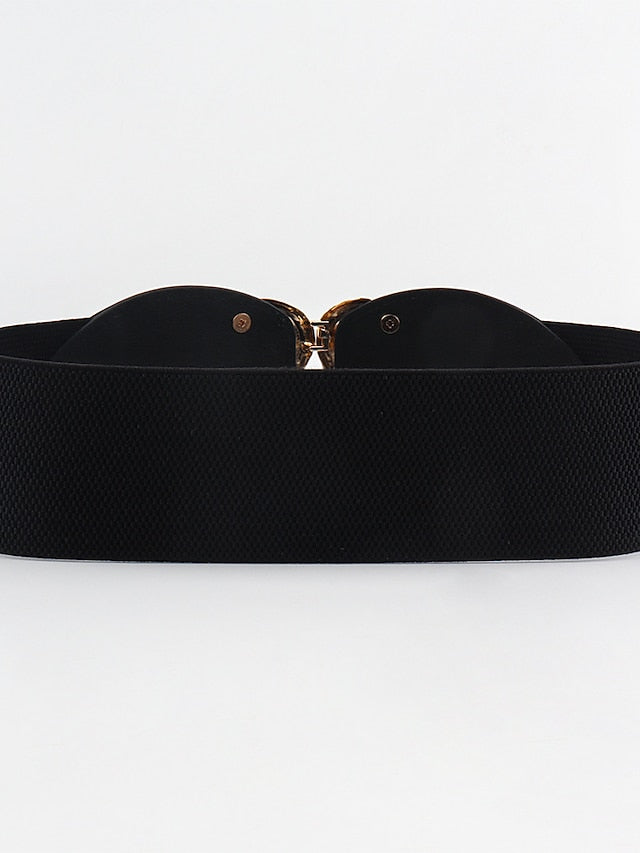 Belt Oxford cloth White Black Khaki Brown Wide Belt Daily Dress Weekend Solid Colored / Basic / Party / Spring / Summer / Winter for Women - LuckyFash™