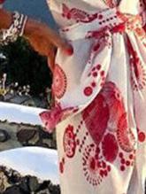 Women's Dresses Deep V-Neck Long Sleeve Temperament Printed Dress - LuckyFash™