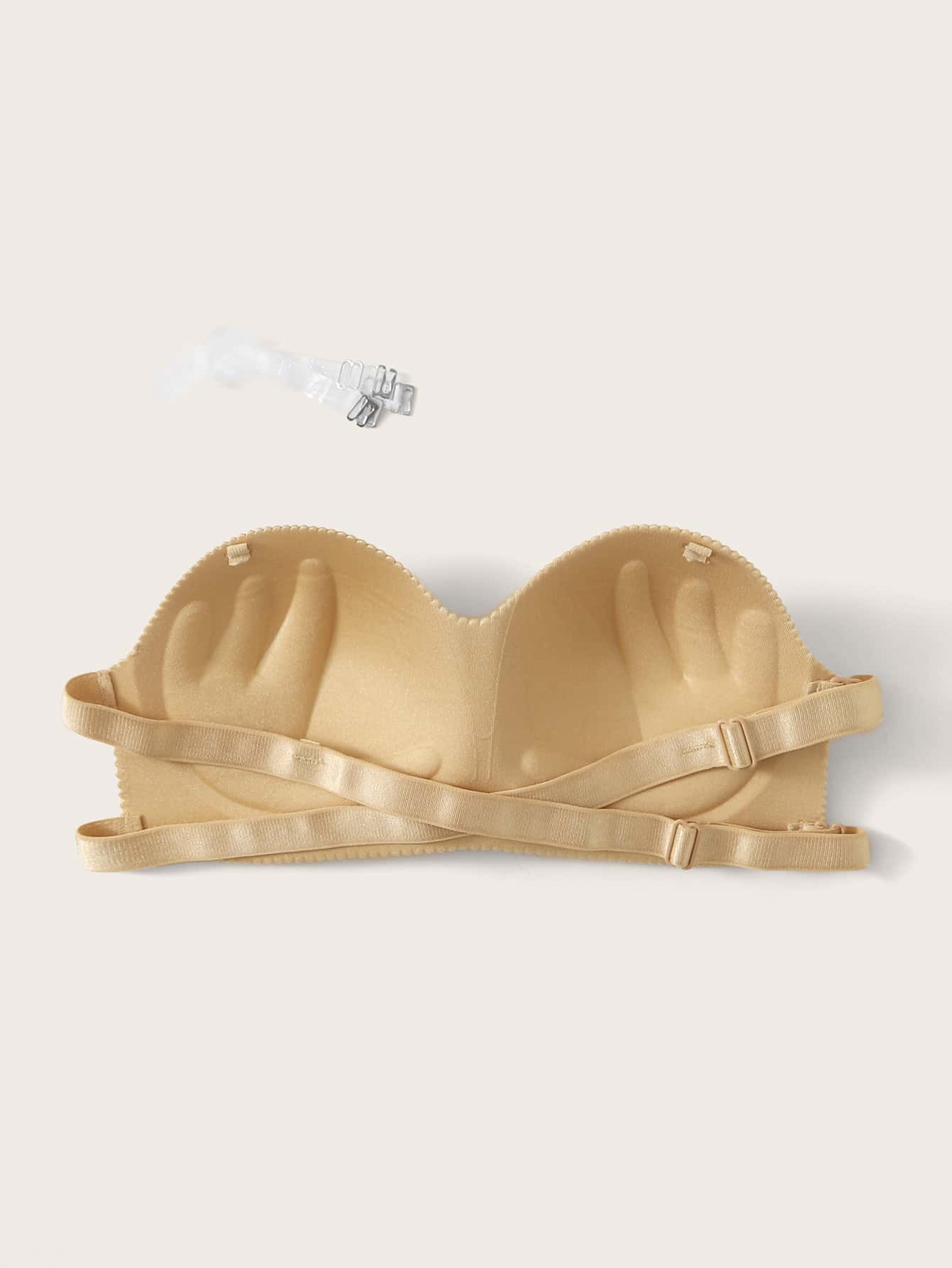 Ladder Cut Out Bandeau Bra With Detachable Strap - LuckyFash™