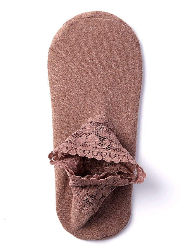 Anckle Socks Low Cut Socks Daily Solid Colored Cotton Simple Style Casual 1 Pair for Women - LuckyFash™