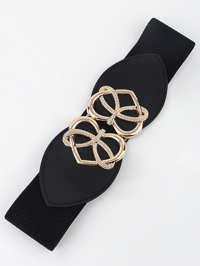 Belt Oxford cloth White Black Khaki Brown Wide Belt Daily Dress Weekend Solid Colored / Basic / Party / Spring / Summer / Winter for Women - LuckyFash™