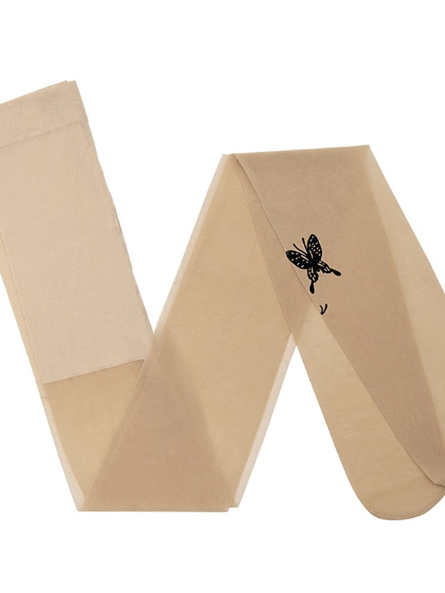 Panty Hose Party Gift Daily Animal Patterned Polyester Acrylic Fibers Casual Sexy Elastic Leg Shaping Casual / Daily 1 Pair for Women - LuckyFash™