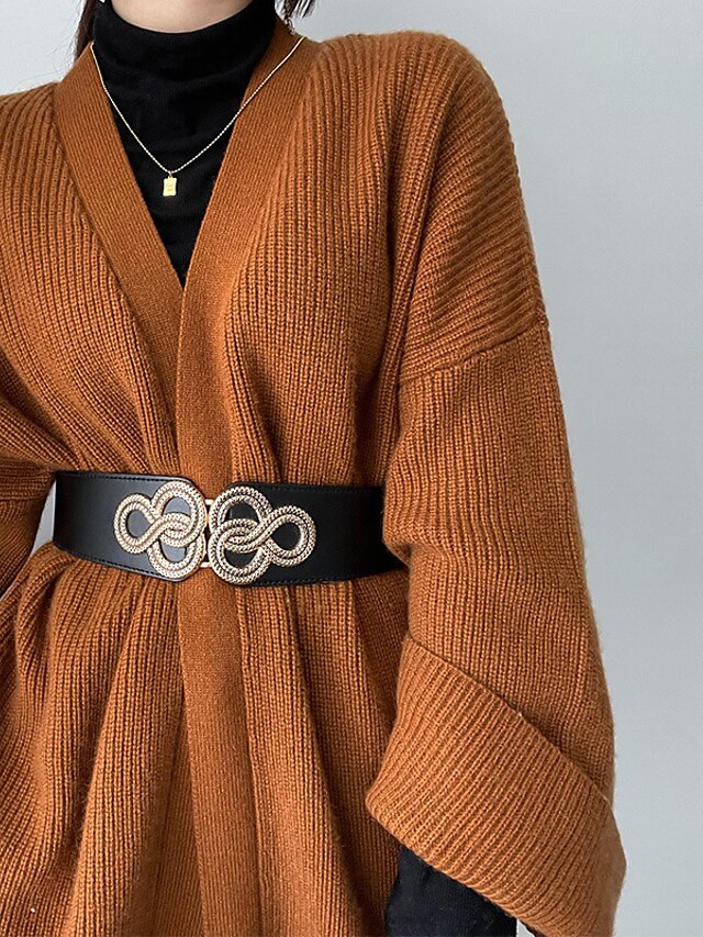 Belt PU Black Camel Skinny Belt Outdoor Dailywear Daily Holiday Pure Color / Spring / Summer / Fall / Winter for Women - LuckyFash™