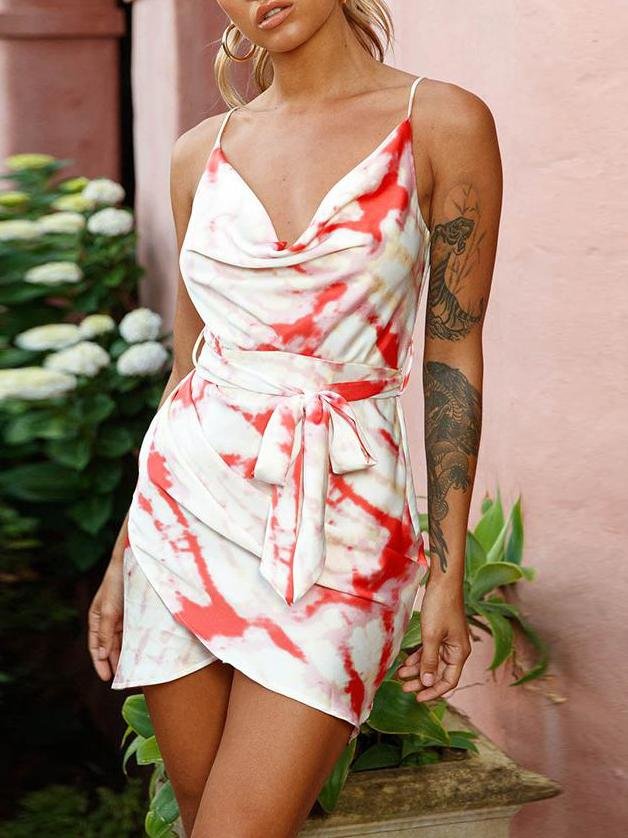 Slim Women Suspender Mini Dress - LuckyFash™