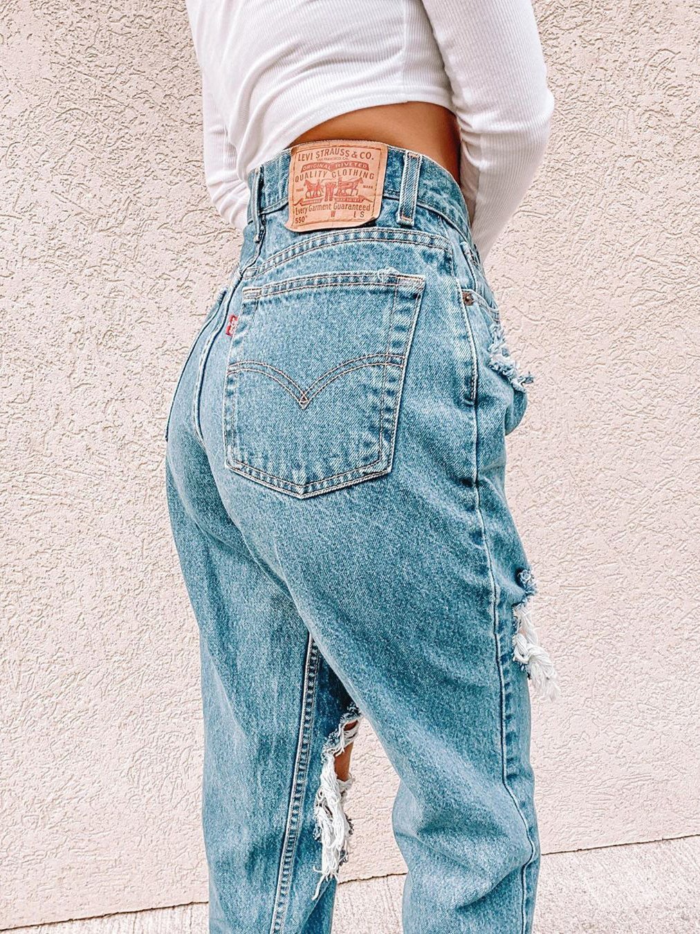 Summer Fashion Ripped Denim Trousers - LuckyFash™