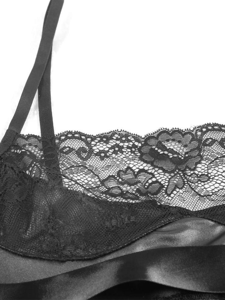 Women Transparent Lace Eyelash Lingerie - LuckyFash™