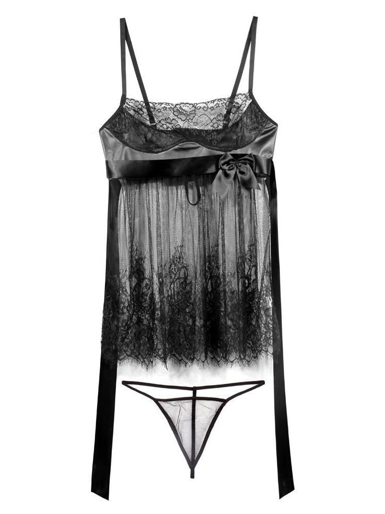 Women Transparent Lace Eyelash Lingerie - LuckyFash™