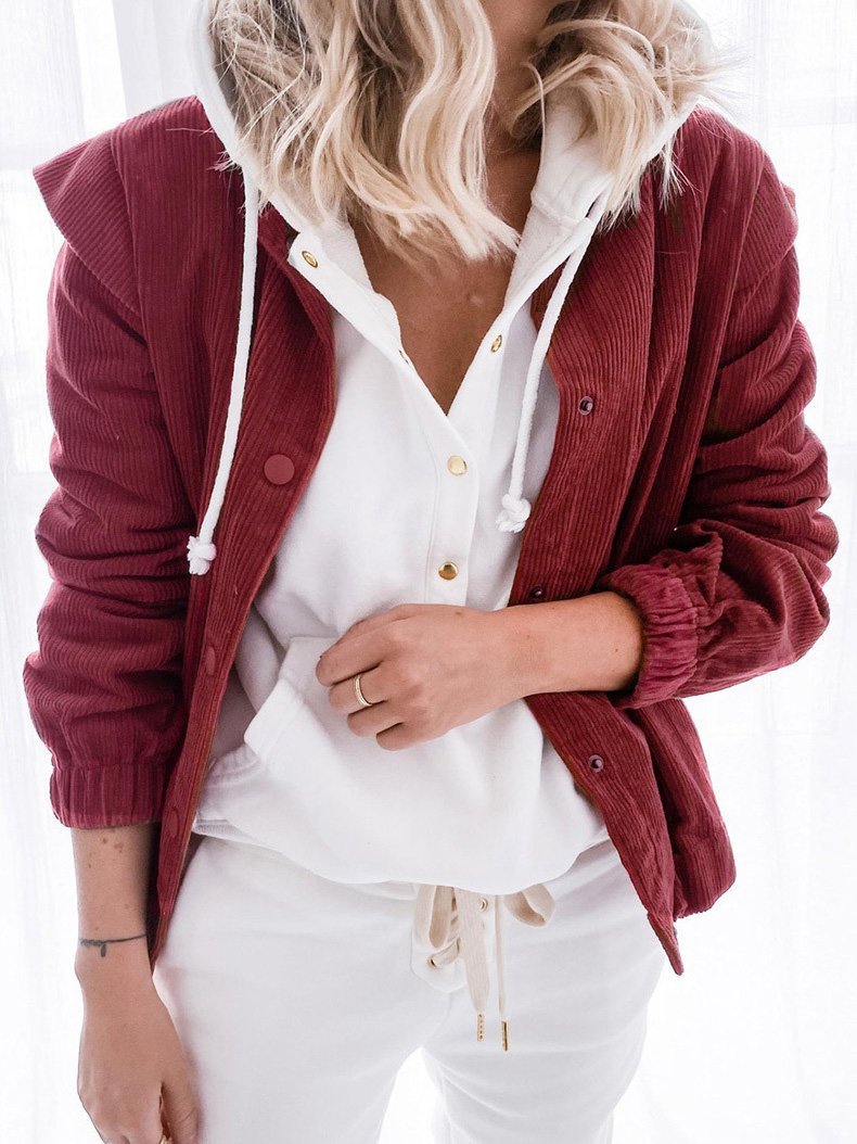 Women's Coats Loose Lapel Button Long Sleeve Cardigan Coat - LuckyFash™