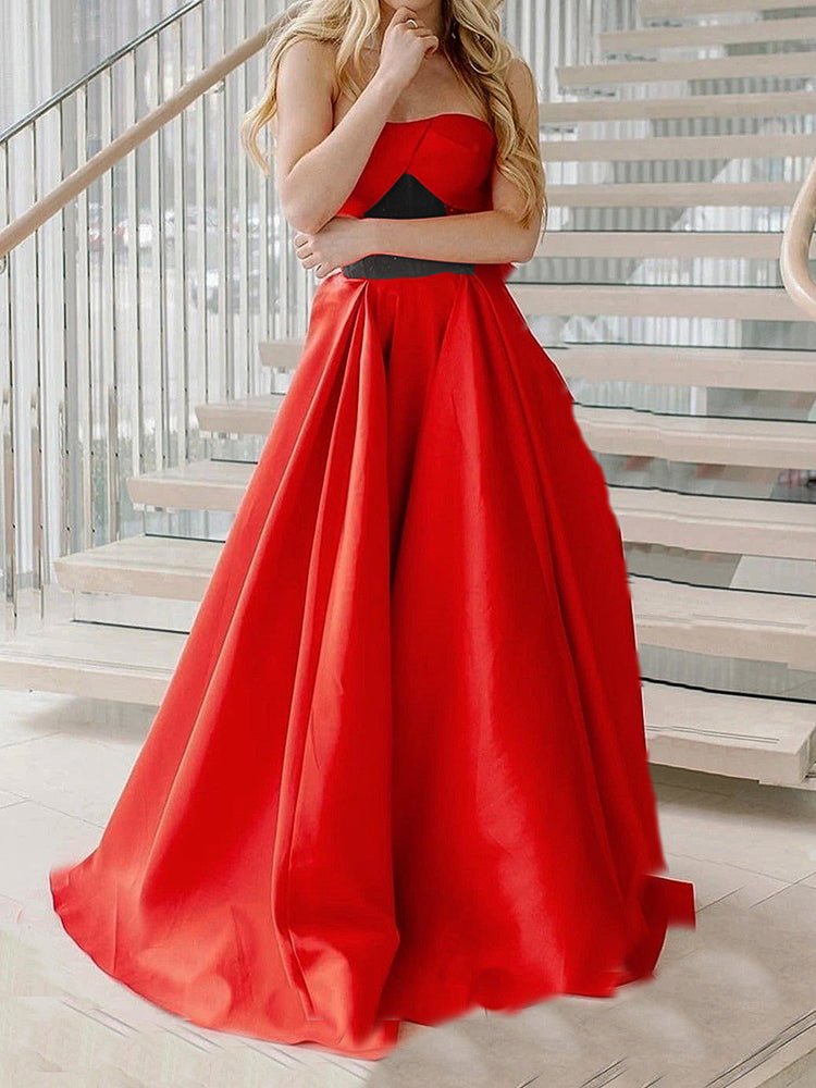 Dresses Sexy Wrapped Chest Off Shoulder Wedding Maxi Dress - LuckyFash™