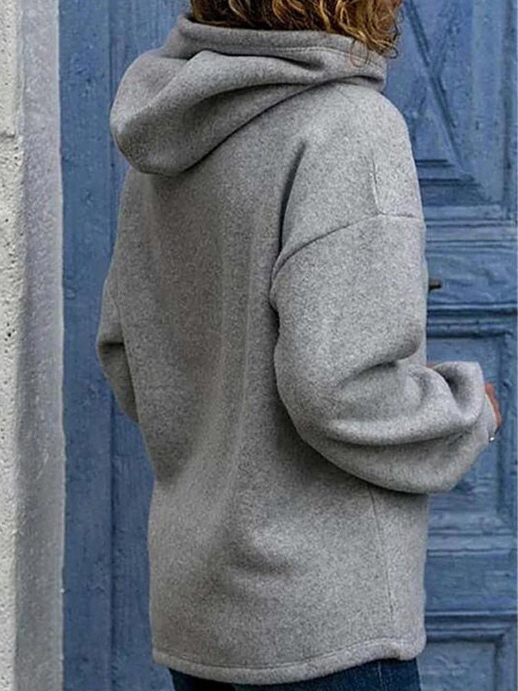 Women's Hoodies Heart Print Long Sleeve Casual Hoody - LuckyFash™