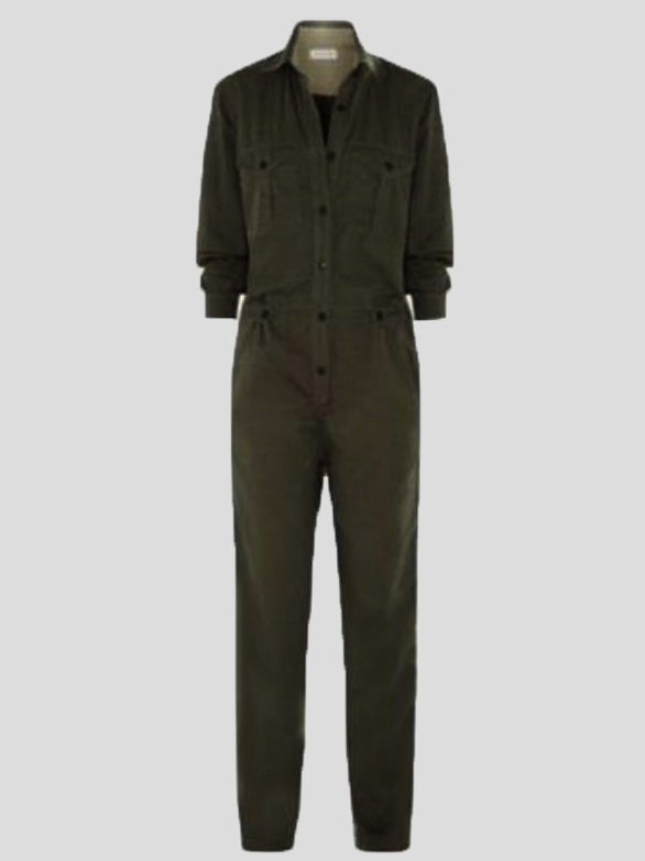 Women's Jumpsuits Lapel Pocket Button Long Sleeve Cargo Jumpsuits - LuckyFash™